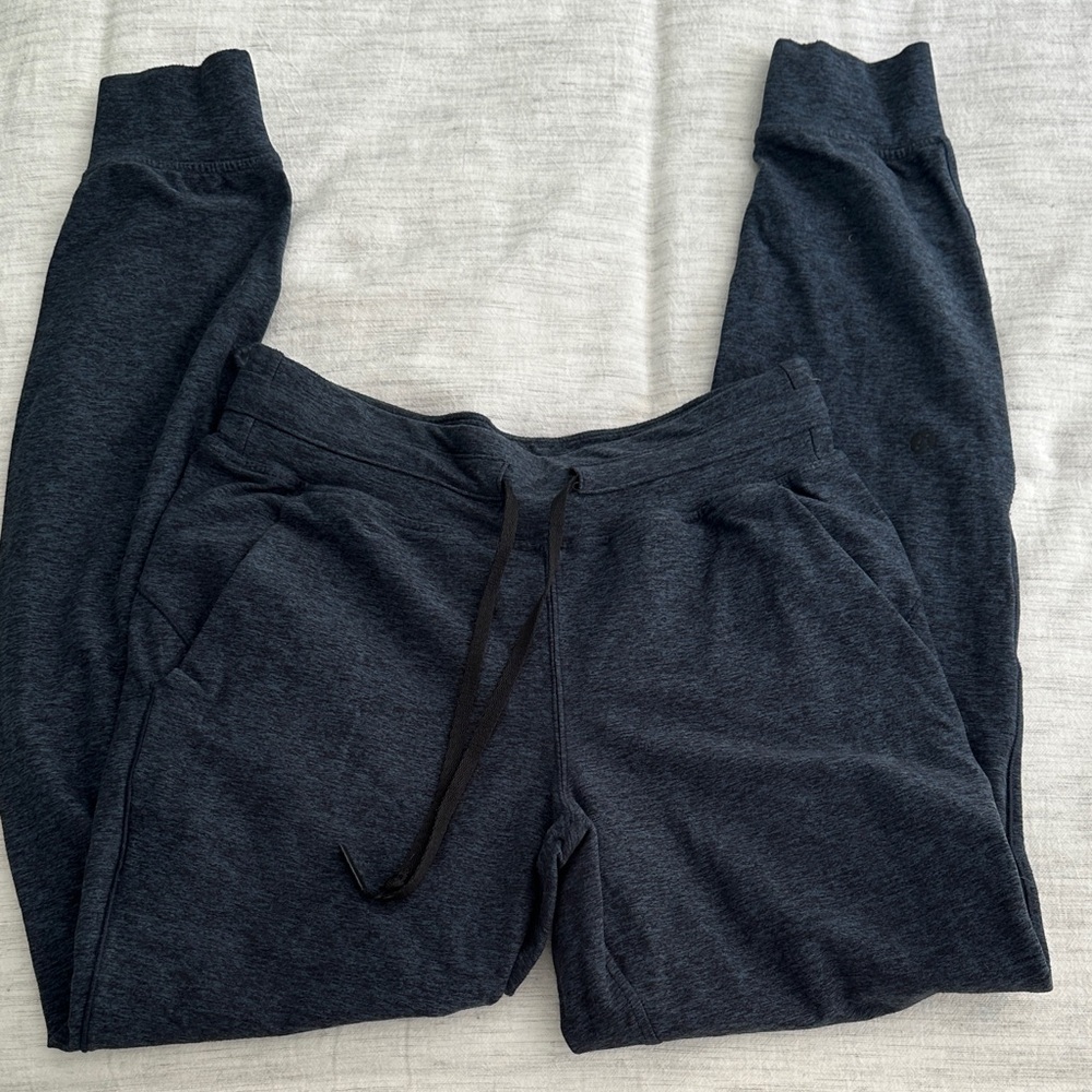 Lululemon Blue/Black Heathered Jogger Pants